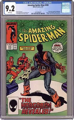 Buy Amazing Spider-Man #289D CGC 9.2 1987 4276096007 • 41.94£