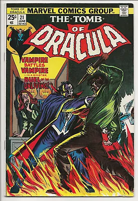 Buy The Tomb Of Dracula #21 Marvel • 13.98£