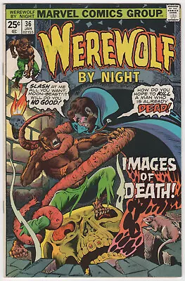 Buy ✅ US - Werewolf By Night 35 - 1976 - 5.5/6.0 - Marvel Comics - Don Perlin Horror • 12.65£