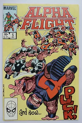 Buy Alpha Flight #5 - Marvel Comics - December VF 8.0 • 8.99£