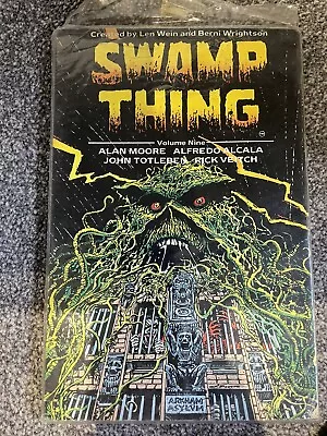 Buy Alan Moore's Swamp Thing Volume 9, UK Edition, Titan Books For DC, Ist Ed 1988 • 11£