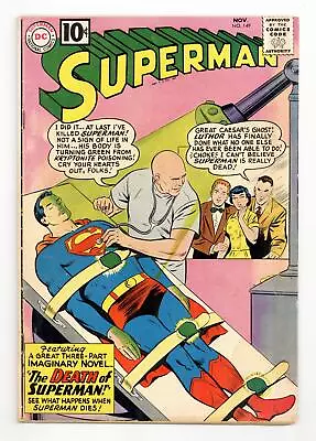 Buy Superman #149 GD/VG 3.0 1961 • 30.29£