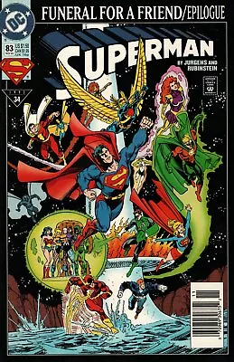Buy Superman #83 Newsstand (1987-2006) DC Comics • 3.36£