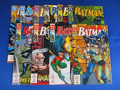 Buy Batman DC Comics # 480 To 489 Run 1992 Lot Of 10 Very Nice Books • 13.83£