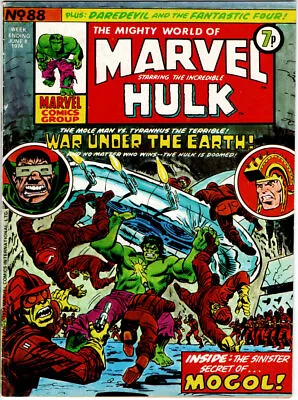 Buy UK Mighty World Of Marvel #88 Hulk #127 Daredevil #13 Fantastic Four #42 Coupon • 5.90£