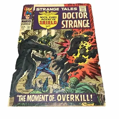 Buy STRANGE TALES #151 (1966 Marvel Comics)  1ST STERANKO ART  Silver-Age Key • 7.76£