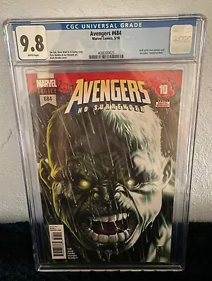 Buy Avengers #684 - 1st Immortal Hulk - CGC 9.8 • 52£