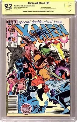 Buy Uncanny X-Men #193 CBCS 9.2 Newsstand SS Claremont/ Romita Jr. 1985 • 132.02£