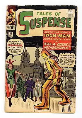 Buy Tales Of Suspense #43 GD- 1.8 1963 • 143.67£