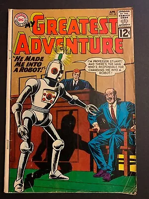 Buy My Greatest Adventure 66 GD-VG -- Ross Andru Art, DC Silver Age 1962 • 9.32£