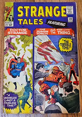 Buy Strange Tales #133 Fine Silver Age Stan Lee Marvel Comics 1965 • 31.06£