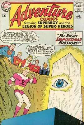 Buy Adventure Comics #323 VG- 3.5 1964 Stock Image Low Grade • 7.30£