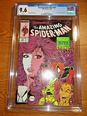 Buy Amazing Spider-man #309 McFarlane CGC 9.6 NM+ Mary Jane 1st Styx & Stone Marvel • 130.88£