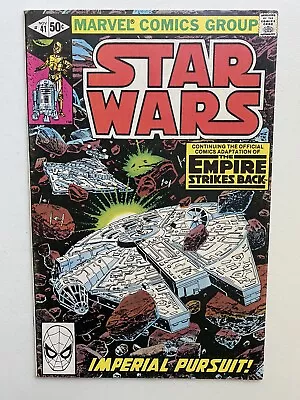 Buy Star Wars #41 1st Cameo Yoda! Millennium Falcon Cover Marvel 1980 Gemini Shipped • 34.95£