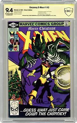 Buy Uncanny X-Men #143 CBCS 9.4 SS Simonson/ Claremont 1981 18-3BAE20A-061 • 97.08£