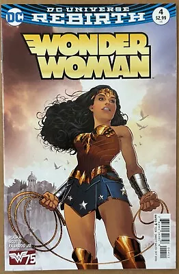 Buy Wonder Woman #4 - Rebirth - Cover A - First Print - Dc Comics 2016 • 3.49£