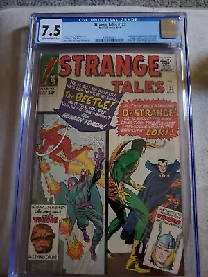 Buy Strange Tales #123 Cgc 7.5 • 206.17£