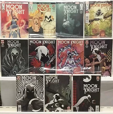 Buy Marvel Comics Moon Knight Run Lot 190-200 VF/NM 2018 • 34.94£
