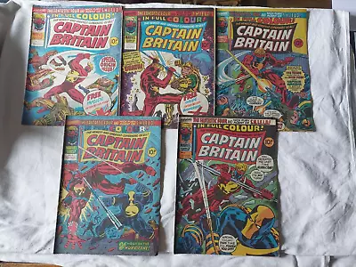 Buy Captain Britain 1 To 5 . No Free Gifts. • 125£