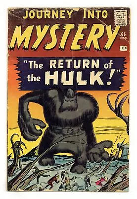 Buy Journey Into Mystery #66 FR/GD 1.5 1961 • 74.55£