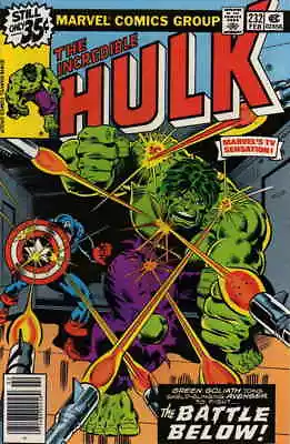 Buy Incredible Hulk, The #232 VG; Marvel | Low Grade - Captain America Roger Stern - • 9.31£