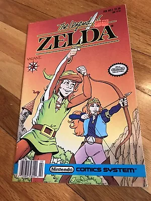 Buy The Legend Of Zelda # 1 Valiant Super Rare Nintendo Comic Original • 161.53£