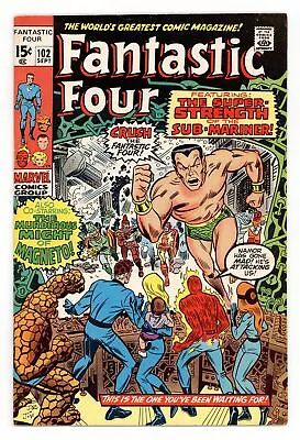 Buy Fantastic Four #102 VG/FN 5.0 1970 • 19.42£