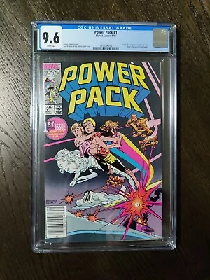 Buy Power Pack #1, CGC 9.6, Newsstand With White Pages  • 80.77£