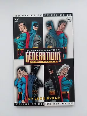 Buy SUPERMAN & BATMAN: Generations TPB (DC 1999) 1st Print Graphic Novel John Byrne • 7.30£
