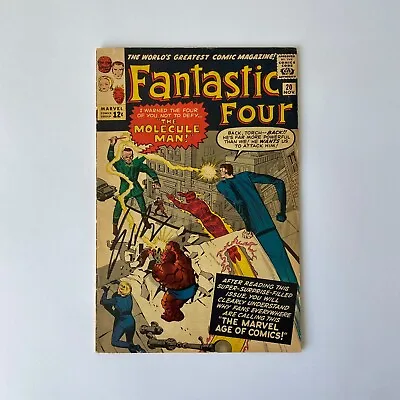 Buy Fantastic Four #20 1964 VG Raw Comic Signed By George R R Martin • 240£