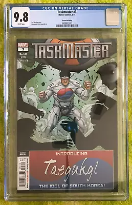 Buy Taskmaster #3 Cgc 9.8 W (2021) 2nd Print Key • 58.25£