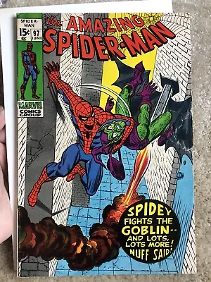 Buy Marvel Amazing Spider-Man #97 1971 G/VG Lee, Kane, J. Romita No Code Drug Issue • 46.59£