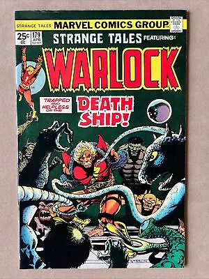 Buy Strange Tales #179 Warlock 1st App Of Pip/Black Knights Marvel 1975 Jim Starlin • 31.03£