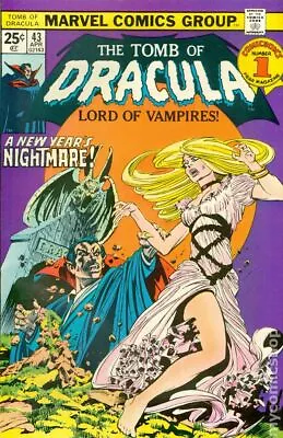 Buy Tomb Of Dracula #43 VG 4.0 1976 Stock Image Low Grade • 8.15£