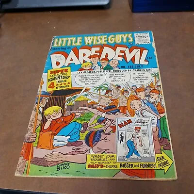 Buy Daredevil Comics #123 Lev Gleason 1955 Golden Age Little Wise Guys Classic Hero • 15.38£