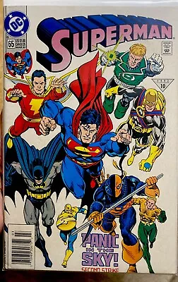 Buy DC Superman #65 (Mar. 1992) Newsstand • 3.91£