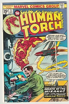 Buy The Human Torch #5 ~ Verses The Wizard ~ Marvel 1975 • 7.77£