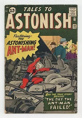 Buy Tales To Astonish #40 GD+ 2.5 1963 • 55.14£