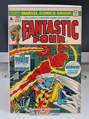 Buy Fantastic Four #131 1972 1st Cameo App Of Omega The Ultimate Alpha Roy Thomas  • 9.99£