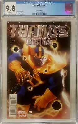 Buy THANOS RISING #1 1:50 CGC 9.8 Djurdjevic Variant 13 Marvel Comics 2013 • 116.48£