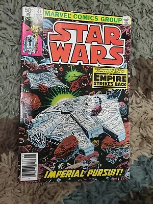 Buy Star Wars #41 First Appearance Of Yoda Marvel Comics 1980 Newsstand • 38.83£