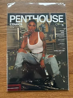 Buy Penthouse Comics #1 - Photo Cover Featuring Sania Mallory Ltd. 1000 • 29.99£