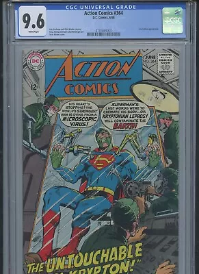 Buy Action Comics #364 1968 CGC 9.6 • 213.57£