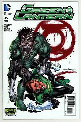 Buy Green Lantern (2011) #45B NM- Neal Adams Monster Variant • 3.30£