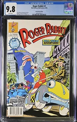Buy Roger Rabbit (1990) #1n Cgc 9.8 Newsstand Edition🥇rick Hoberg, Steve Leialoha🥇 • 174.70£