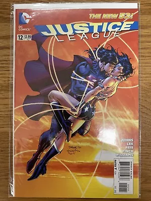 Buy Justice League #12 October 2012 Johns/Lee/Reis New 52! DC Comics • 0.99£