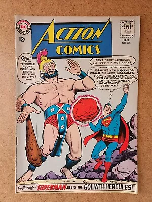 Buy ACTION COMICS #308 (1964) DC Comics Fine OW/W • 11.64£