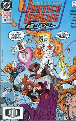 Buy Free P & P;  Justice League Europe #19, Oct 1990:  The Extremist Vector  • 4.99£