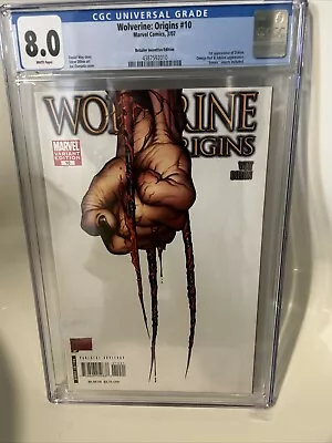 Buy Wolverine: Origins #10 (2007) Joe Quesada Retailers Incentive Variant CGC 8.0 • 441.89£