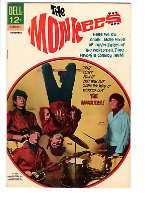 Buy Monkees #6 (1967) - Grade 8.0 - Dell Silver Age Tv Adaptation Comic Series • 54.46£